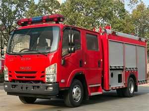 Camion de pompiers aérien haute performance 4x2, neuf, avec pulvérisateur à réservoir d'eau de 4000 litres, alimenté au diesel, camion de pompiers avec grue - Product Image 6