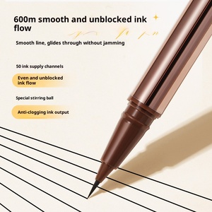 Le stylo eyeliner est lisse et séchage rapide rendu des couleurs imperméable résistant à la sueur de longue durée pas facile à maculer stylo eyeliner - Product Image 2