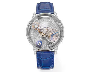 Un mouvement tourbillon intégral époustouflant de 47 mm de diamètre avec un tourbillon à double axe pour une montre mécanique pour homme - Product Image 2