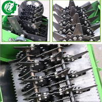Nueva Trituradora de Paja Metálica Modelo 680 con Doble Entrada y Tres Salidas para Tallos de Pasto y Residuos Agrícolas, Capacidad de 2 Ton/h