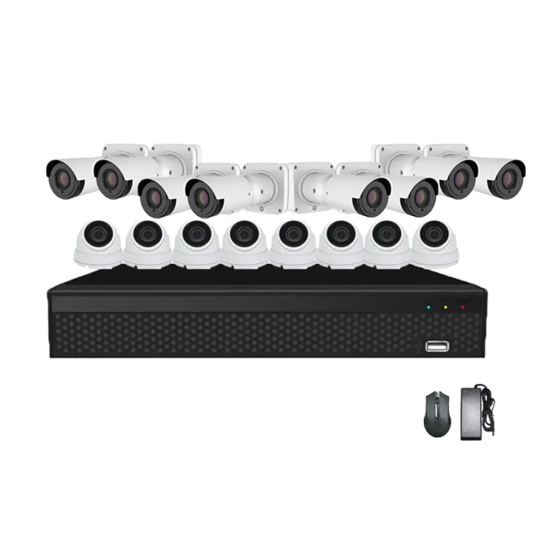 סיטונאי מחיר 4K 16CH HD SDI טלוויזיה במעגל סגור מערכת DVR סט