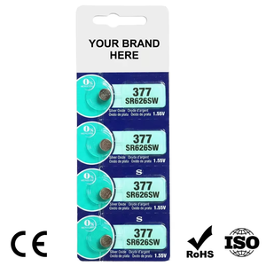 Pile bouton 1,55 V 377 626 Ag4 pour montre <span class=keywords><strong>Sony</strong></span>, 0 % Hg, qualité supérieure, longue durée de vie - Product Image 5