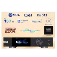 Eversolo DAC-Z8 ES9038 Pro USB DAC Décodeur Audio Amplificateur Casque DSD512 Natif PCM 768KHz/32Bit Communication Networking