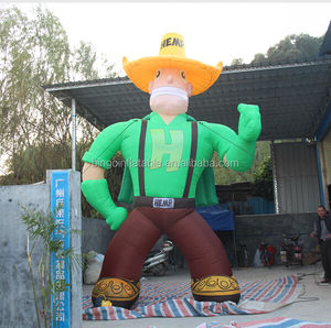 Publicidade BIngo: Inflável Gigante de Natal para Exterior, Desenho Animado, Gorila Inflável, Decoração Americana - Product Image 1