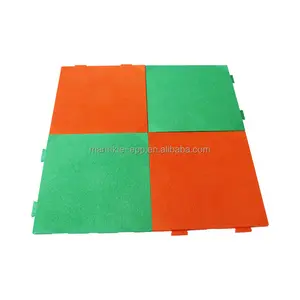 Đen Mở Rộng Polypropylene Đúc EPP Bọt Khối Shock Absorber Pad EPP Mat Cho Sân Chơi Trường Học