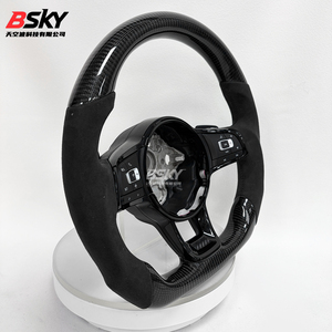 Volante Deportivo de Fibra de Carbono Premium 100% Probado para Volkswagen BORA, CADDY, GOLFGTI, <span class=keywords><strong>GOLFGTD</strong></span>, JETTA, PASSAT - Product Image 3