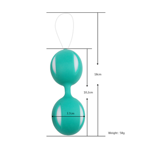 Boules <span class=keywords><strong>de</strong></span> Kegel vibrantes pour femmes, jouets sexuels pour femmes, boules vaginales, poids pour exercices vaginaux, double couleur, intelligentes - Product Image 5