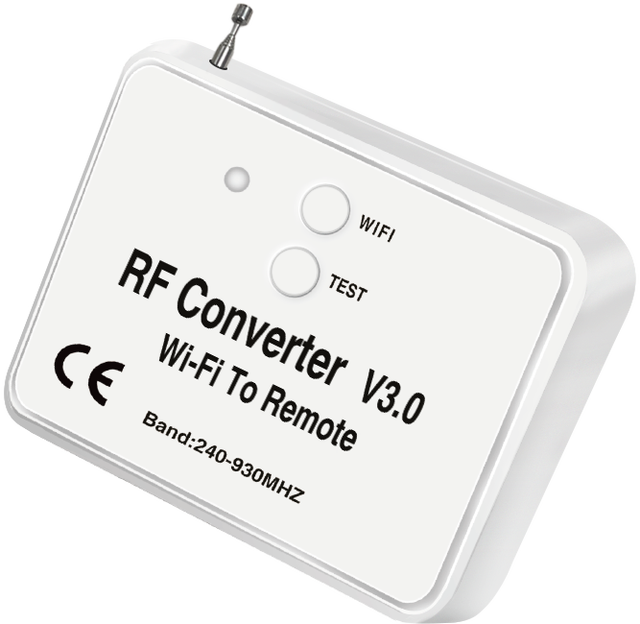 Wireless Universal Remote Control Garage Opener WiFi Converter to RF IOS and Android App YET6956-V3.0