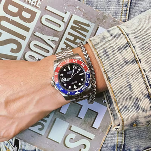 Watches 40mm Rotating Bezel Men's Mechanical Watch Sapphire Glass Top Brand 100M Waterproof Watch Business Men - Product Image 4