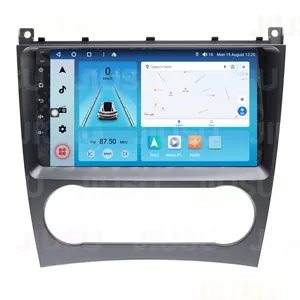 Touch Screen Android 12 Car Radio GPS Navigation DVD Player Stereo Multimedia Audio System for Benz E Class 2002-2010 with DSP