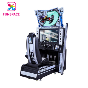 Accepteur de pièces <span class=keywords><strong>d</strong></span>'intérieur Funspace Initial <span class=keywords><strong>D</strong></span> <span class=keywords><strong>Arcade</strong></span> Racing Game Machine <span class=keywords><strong>Arcade</strong></span> 4D Car Racing Game Machine avec 1 an de garantie - Product Image 2