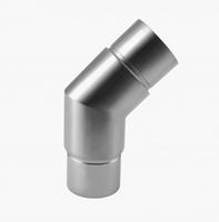 Accessoires de rampe d'escalier en acier inoxydable, coude de rampe de balcon, tube de garde-corps