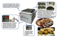 Machine à takoyaki automatique à gaz japonais de marque NP machine à boules de poulpe machine à takoyaki japonaise machine à takoyaki à gaufres
