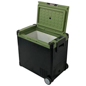 GCSOAR 50L portátil 12V/24V compresor coche refrigerador Mini congelador para exteriores hogar Hotel uso nuevo plástico Mini neveras - Product Image 4