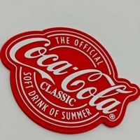 Patch en caoutchouc brodé 3D en PVC souple de qualité supérieure avec logo, à coller au fer, pour vêtements, jeans, chapeaux