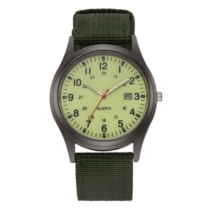 Relojes Deportivos de Cuarzo con Correa de Tela y Caja de Aleación para Hombre, con Logotipo Personalizado, Nuevos - Product Image 4