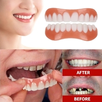 Carillas garantizadas de alta calidad Dientes dentales Sonrisa Dentadura Dientes dentales Carilla cosmética con pegamento