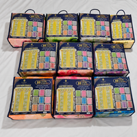 Rideaux Voilages Floraux de Luxe Translucides pour Fenêtres avec Cantonnière pour Salon, Prêts à Expédier, Lot de 2 Panneaux