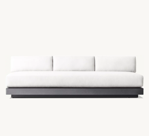 <span class=keywords><strong>MAYA</strong></span> di lusso per tutte le stagioni Patio giardino Hotel spiaggia set divano impermeabile in metallo artigianale in alluminio divano modulare in alluminio - Product Image 1