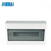 Boîtier de disjoncteurs moulé en métal JINHAI AK-17S 17 voies, type surface, pour distribution intérieure, protection IP30