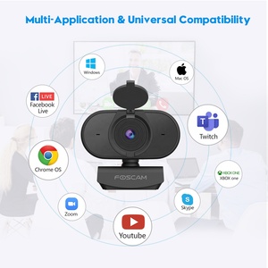 Foscam W25 1080P <span class=keywords><strong>Webcam</strong></span> Vớ<span class=keywords><strong>i</strong></span> Bìa Máy Tính Xách Tay PC <span class=keywords><strong>Webcam</strong></span> Vớ<span class=keywords><strong>i</strong></span> Microphone Ổ Đĩa USD Miễn Phí - Product Image 6