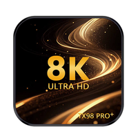 Décodeur TV intelligent 8K IP TX98 PRO+ Android 14 2 Go 4 Go, avec chipset RK3528, le plus vendu en Europe, au Royaume-Uni, en France, en Allemagne, aux États-Unis et au Canada