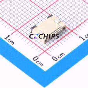 FPC-0.5FX-7PWCR-H20 FFC/FPC Connector SMD,P=0.5mm,Horizontal Mount Connector Flip Cover Type Bottom Contact 7P 0.5mm - Product Image 2