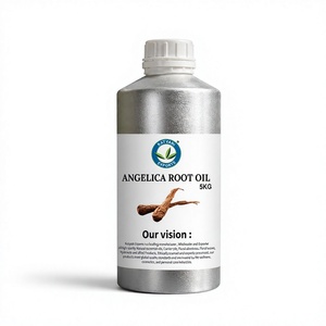 Huile Essentielle de Racine d'Angélique 5 KG, Huile d'Angélique Archangelica Naturelle Distillée à la Vapeur - Pour la Fabrication de Savons et les Mélanges de Parfums pour Bougies - Product Image 1