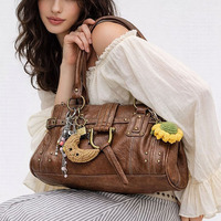 Sac fourre-tout de luxe tendance 2026, design de niche, style rétro, avec rivets, grande capacité, sac à main Y2K vieilli pour femme
