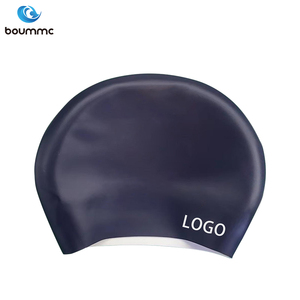 Mũ bơi silicon in phun tùy chỉnh OEM, dùng được cho cả nam và nữ, 70g, liền mạch, dành cho người lớn - Product Image 5