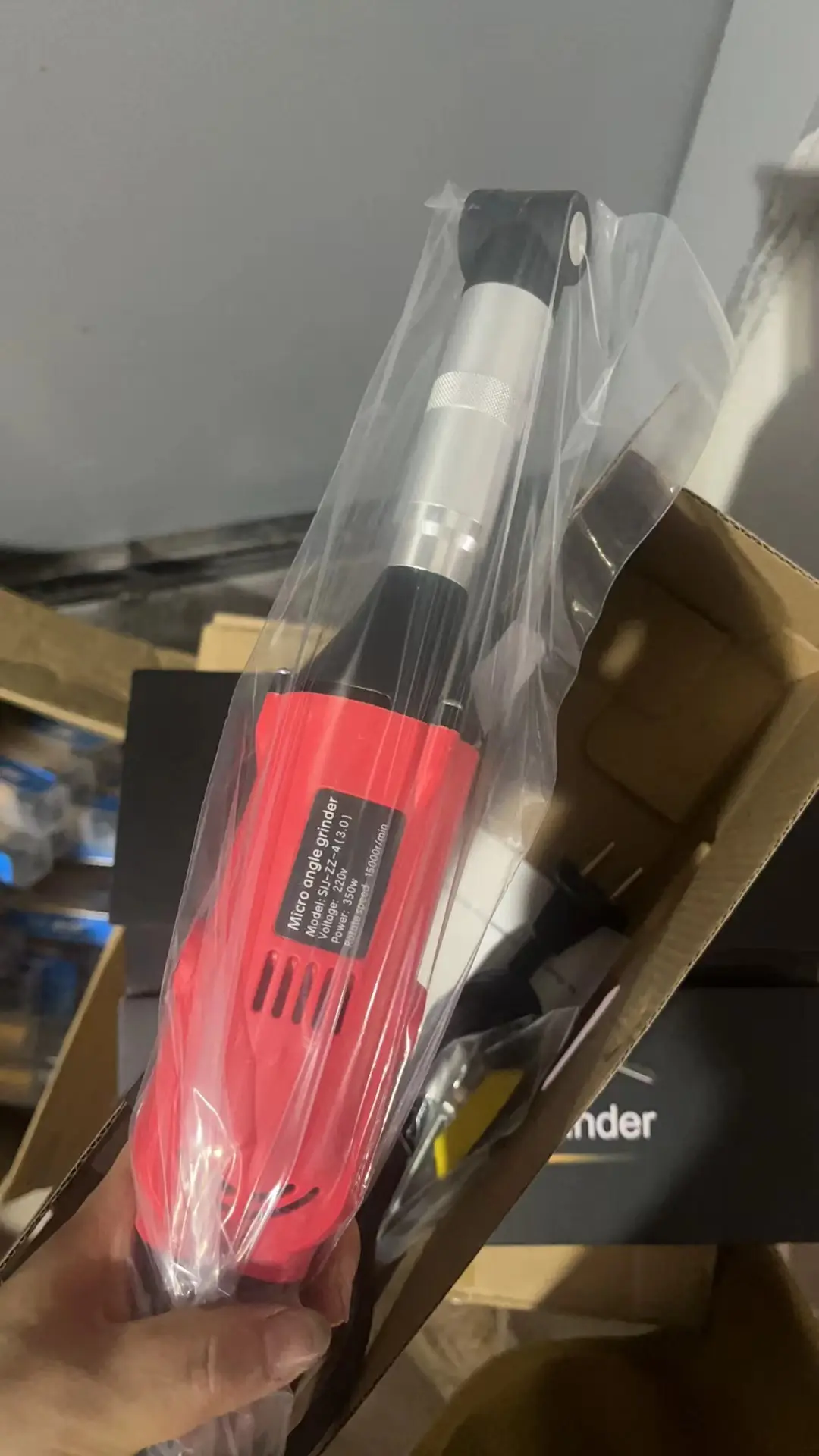 Mini Handheld Die Grinder - Efficient Tile Seam Cleaning