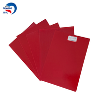 Panneau isolant préimprégné en fibre de verre rouge/fibre de polyester pour transformateurs et moteurs de type sec, modèle DMD préimprégné
