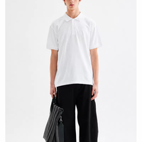 Chemises pour hommes à manches courtes avec logo personnalisé, uniformes de golf et de travail, couleur unie, marque privée, OEM, ODM, vente en gros, fabricant, 100%