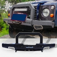 Kits de carrosserie automobile tout-terrain, accessoires, pare-chocs en acier pour Land Rover Defender 90 110, accessoires automobiles