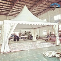 20x20ft 10x10ft extérieur pagode bâche pour cérémonie spectacle tente cirque tente cabana tente pour mariage