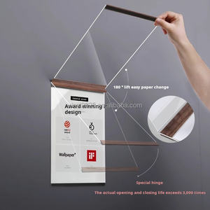 إطارات صور حائطية عصرية مخصصة بمقاسات A3 وA4 وA5 مع حوامل لافتات بنظام مغناطيسي - Product Image 2