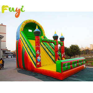 Đầy màu sắc và chất lượng cao tùy chỉnh trong nhà ngoài trời đôi <span class=keywords><strong>Lane</strong></span> Inflatable công viên nước trượt - Product Image 6