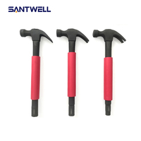 Marteau à griffes Santwell SSG-KQ-001, poignée antidérapante TPR, acier au carbone, travail du bois, construction, vente en gros OEM