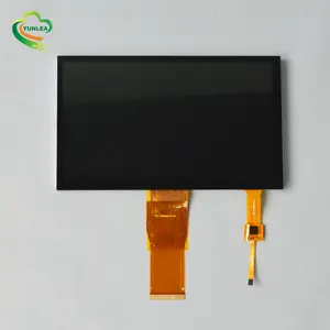 2019 hot new products 7" usb I2C capacitive touch screen panel 7 inch tft lcd module with 5 glass selling