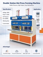 Nouvelle machine à souder le plastique Xingao 220V 2.5kW pour la fabrication de coussins d'air, éponges et houppettes