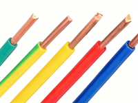 Câble en cuivre massif BV 450/750V, câblage domestique en PVC, homologué CE, fil électrique pour bâtiment 10 AWG