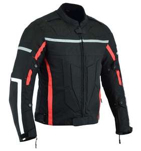 Ropa deportiva de carreras para hombre, nueva llegada, transpirable, impermeable, chaqueta de cuero para moto en XL de talla grande, servicio OEM al por mayor - Product Image 2
