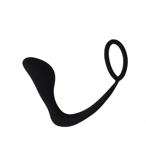 Plug anal en silicone unisexe avec anneau Stimulateur de jouets sexuels adapté aux débutants pour le <span class=keywords><strong>plaisir</strong></span> de massage de la prostate pour les couples - Product Image 4