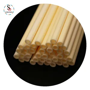 High Precision Corrosion Resistant Machining 99% Al2O3 Ceramic Tube Rod