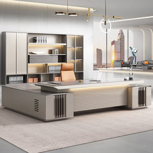 Muebles de escritorio de oficina de diseño moderno Mesa de oficina en casa de lujo <span class=keywords><strong>Precio</strong></span> favorable Escritorio y silla para oficina - Product Image 1