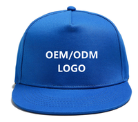 Gorra de Béisbol Plana de Alta Resistencia con Parche Bordado Personalizado y Correa Ajustable para Skate y Streetwear