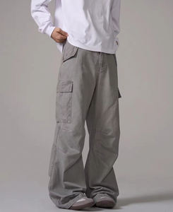 Pantalons cargo pour hommes, taille américaine, avec taxe incluse, coupe droite, grande taille, coupe droite, coupe large, pantalon pour hommes W55 - Product Image 2