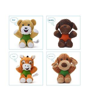 Juguetes para Masticar para Perros 2 en 1, Ecológicos, Duraderos y Seguros, de Lujo, con Forma de Animales Lindos como Mono, Hipopótamo y Koala, de Peluche con Sonido - Product Image 2