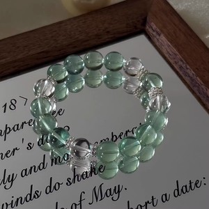 Pulseras <span class=keywords><strong>de</strong></span> Cuarzo Natural con Cuentas para Mujer, Regalo para Oficina/Trabajo, Piedra <span class=keywords><strong>de</strong></span> Meditación para el Chakra <span class=keywords><strong>de</strong></span> la Riqueza, Venta al por Mayor, Bajo MOQ, Fábrica OEM ODM - Product Image 1