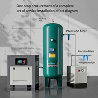 Compresseur d'air industriel à vis rotatif à vitesse fixe FSD 45 kW 60 CV en gros
